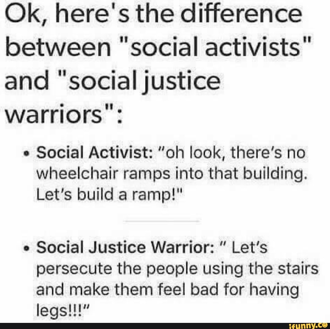 Social Justice Warrior Porn