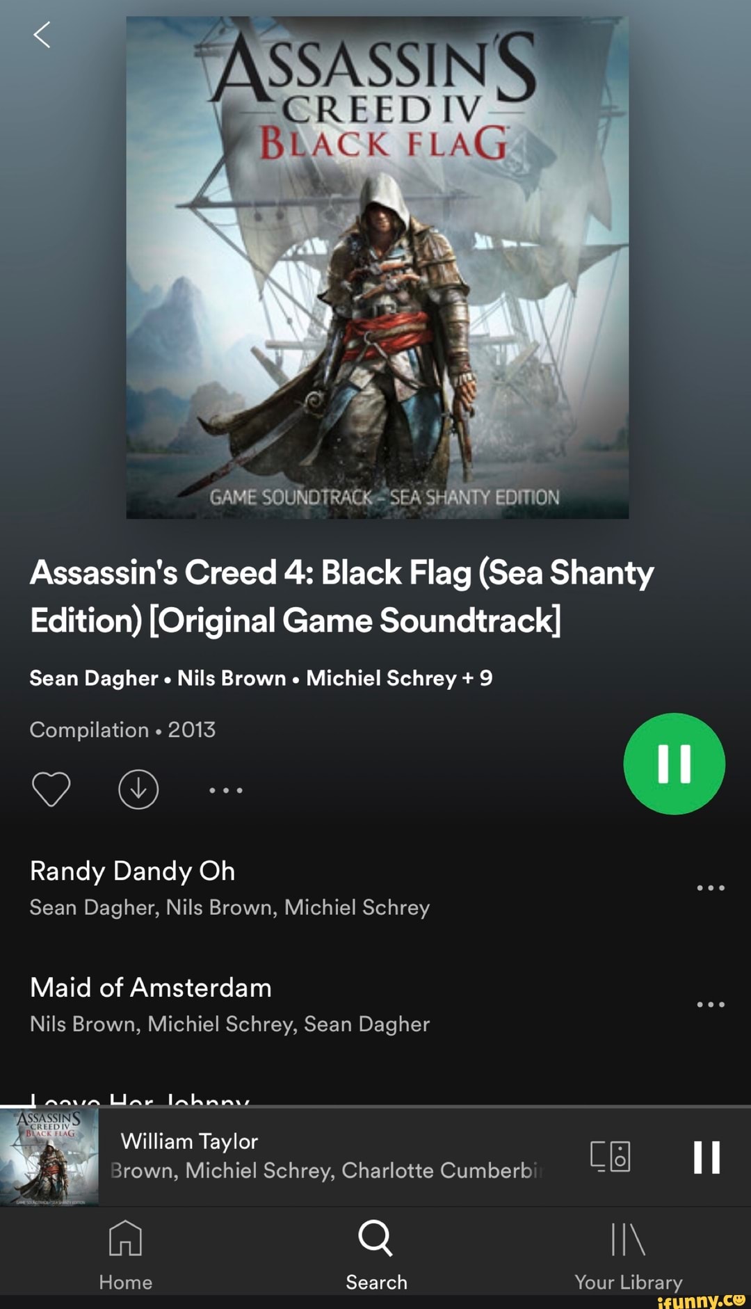 Assassins Creed Black Flag Shanties Soundtrack – UKCDM