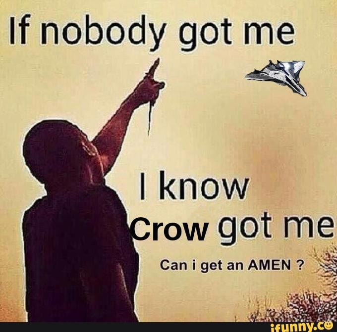 If nobody got me
I know row got me
Can i get an AMEN ? SS