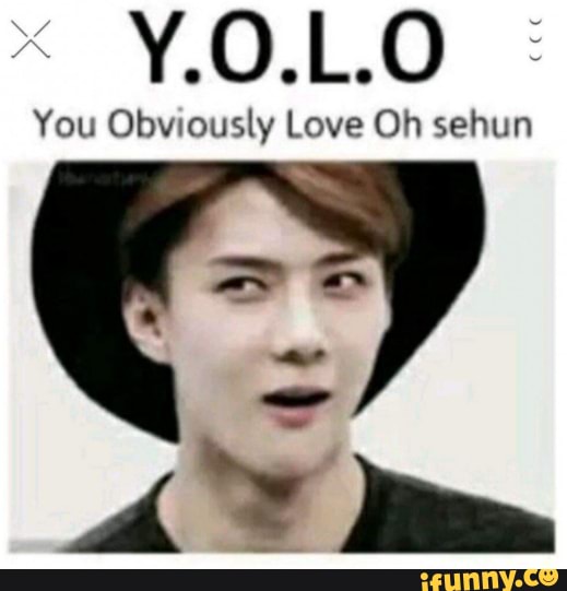You Obviously Love Oh sehun