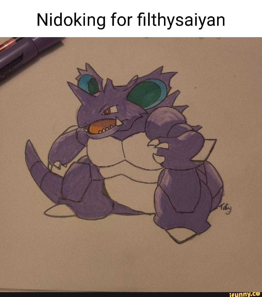 Nidoking Memes Best Collection Of Funny Nidoking Pictures On Ifunny