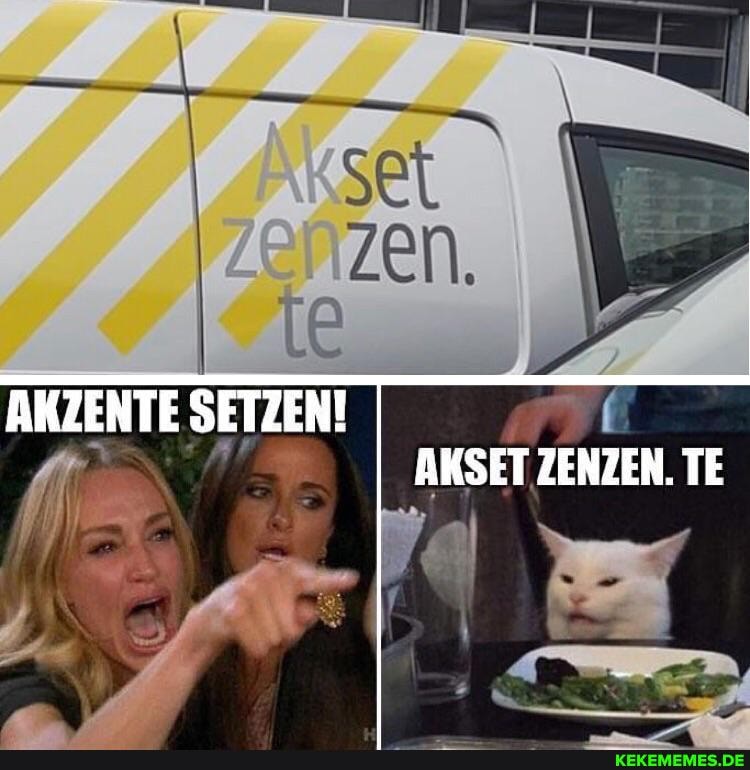 AKZENTE SETZEN!
AKSET ZENZEN. TE