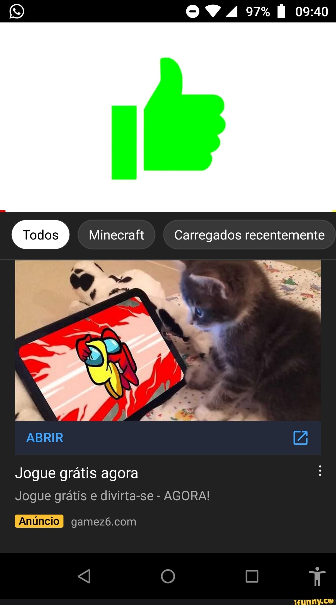 OVA 97%
Minecraft Carregados recentemente
ABRIR
Anúncio
Jogue grátis agora
Jogue grátis e divirta-se - AGORA!