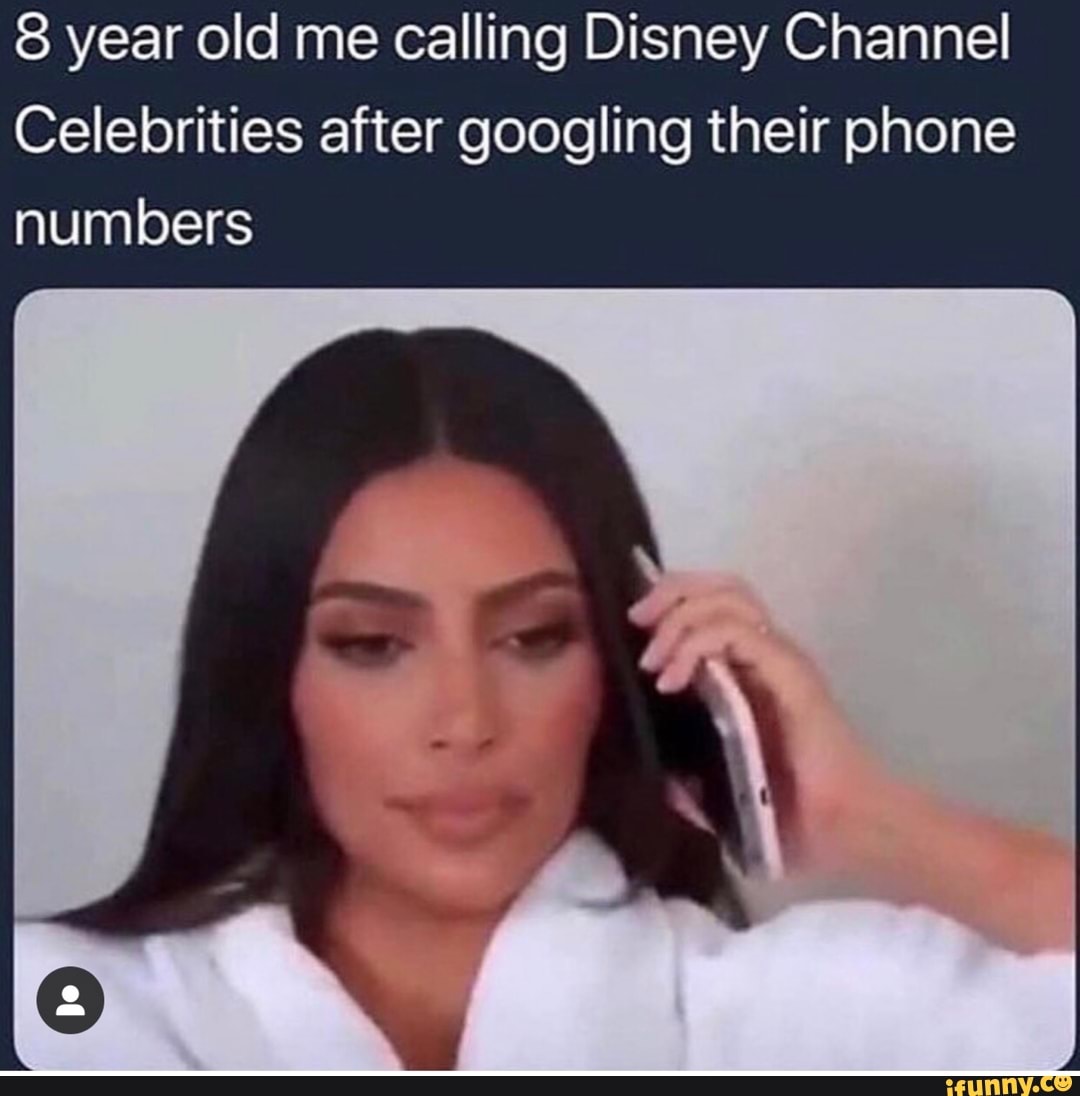 8 year old me calling Disney Channel Celebrities after googling their ...