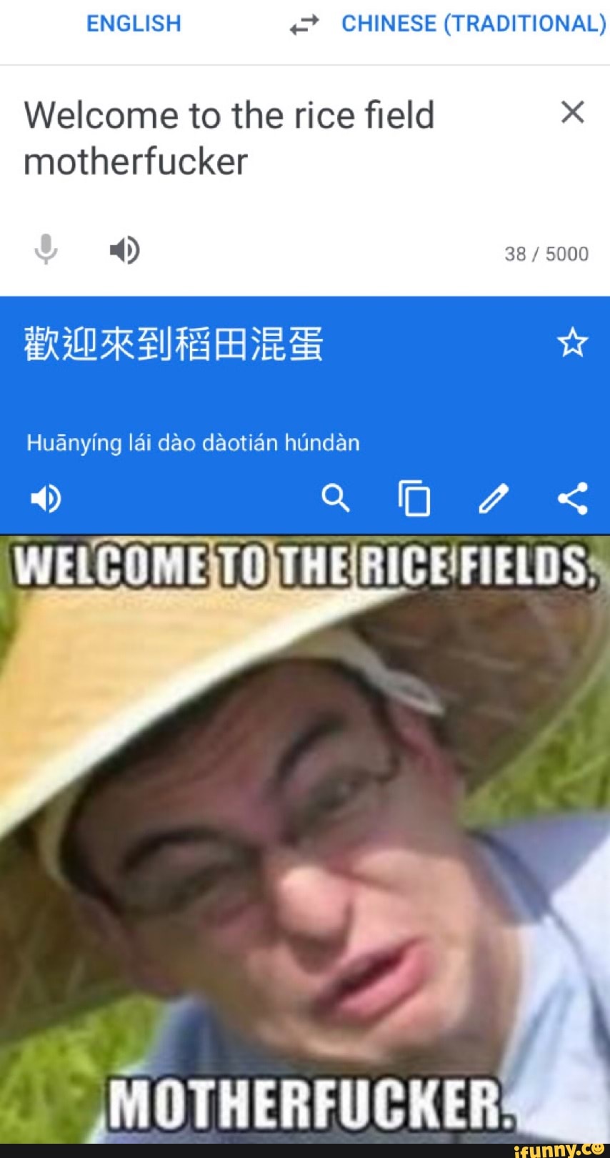 welcome to the rice fields