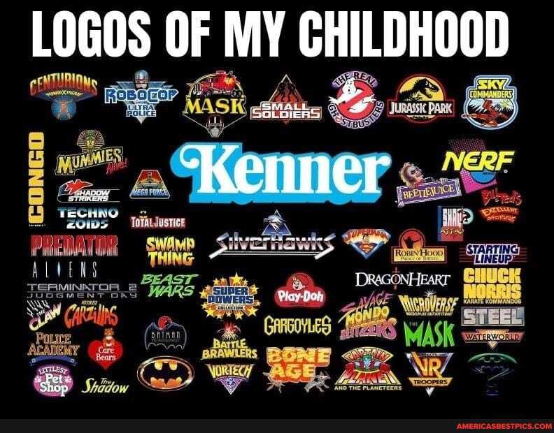 LOGOS OF MY CHILDHOOD
--Kenner
BONE
ALVENS