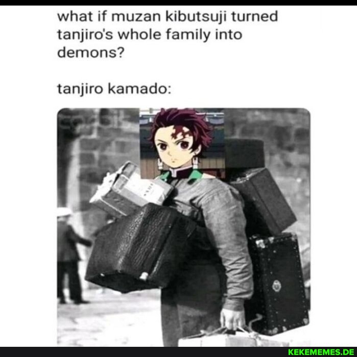 what if muzan kibutsuji turned tanjiro's whole family into demons? tanjiro kamad