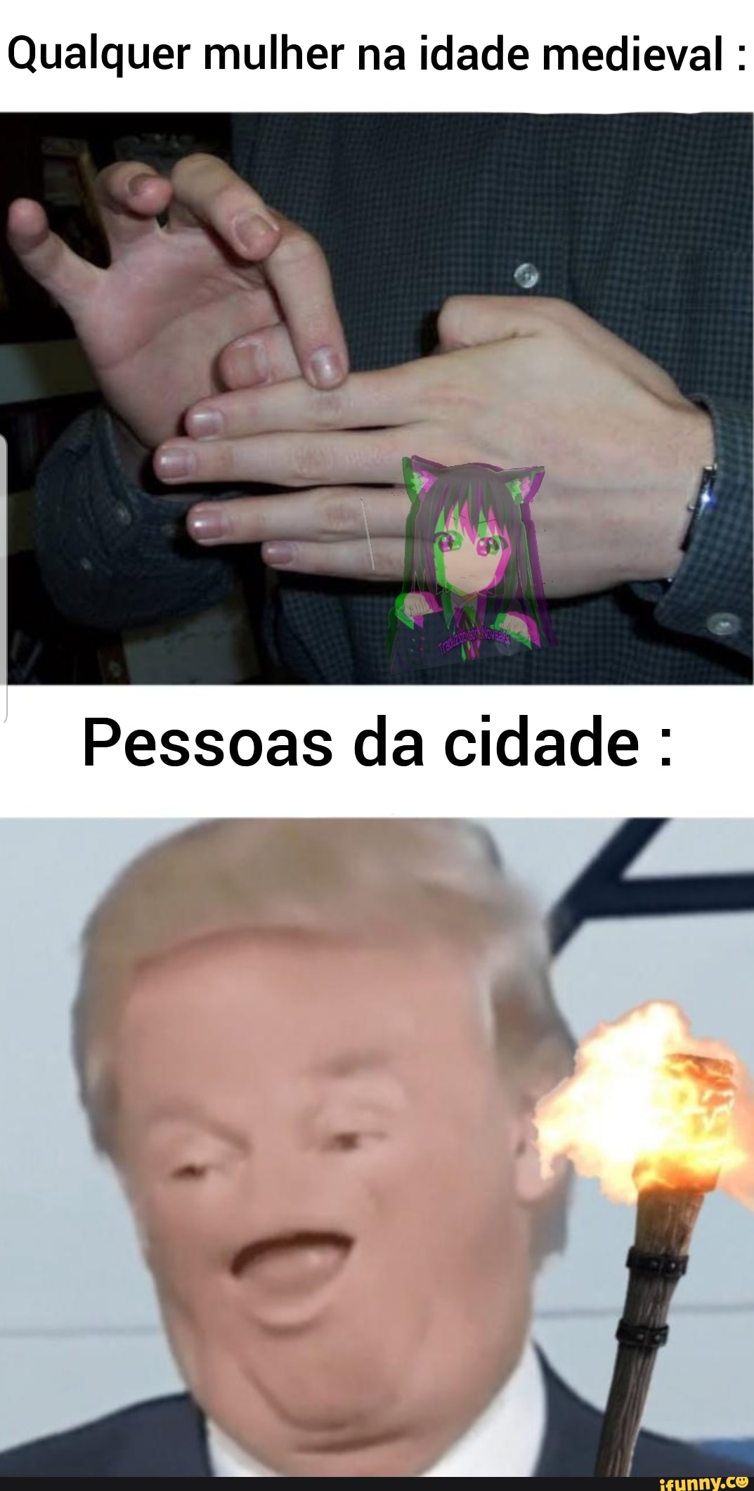 Qualquer mulher na idade medieval :
Pessoas da cidade :