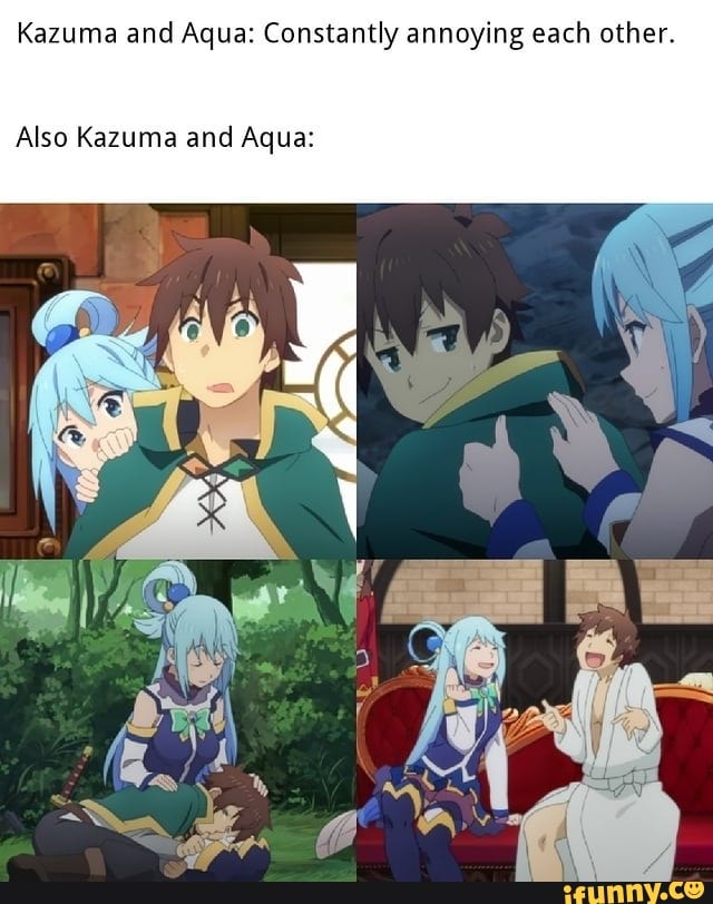 Kazuma + aqua