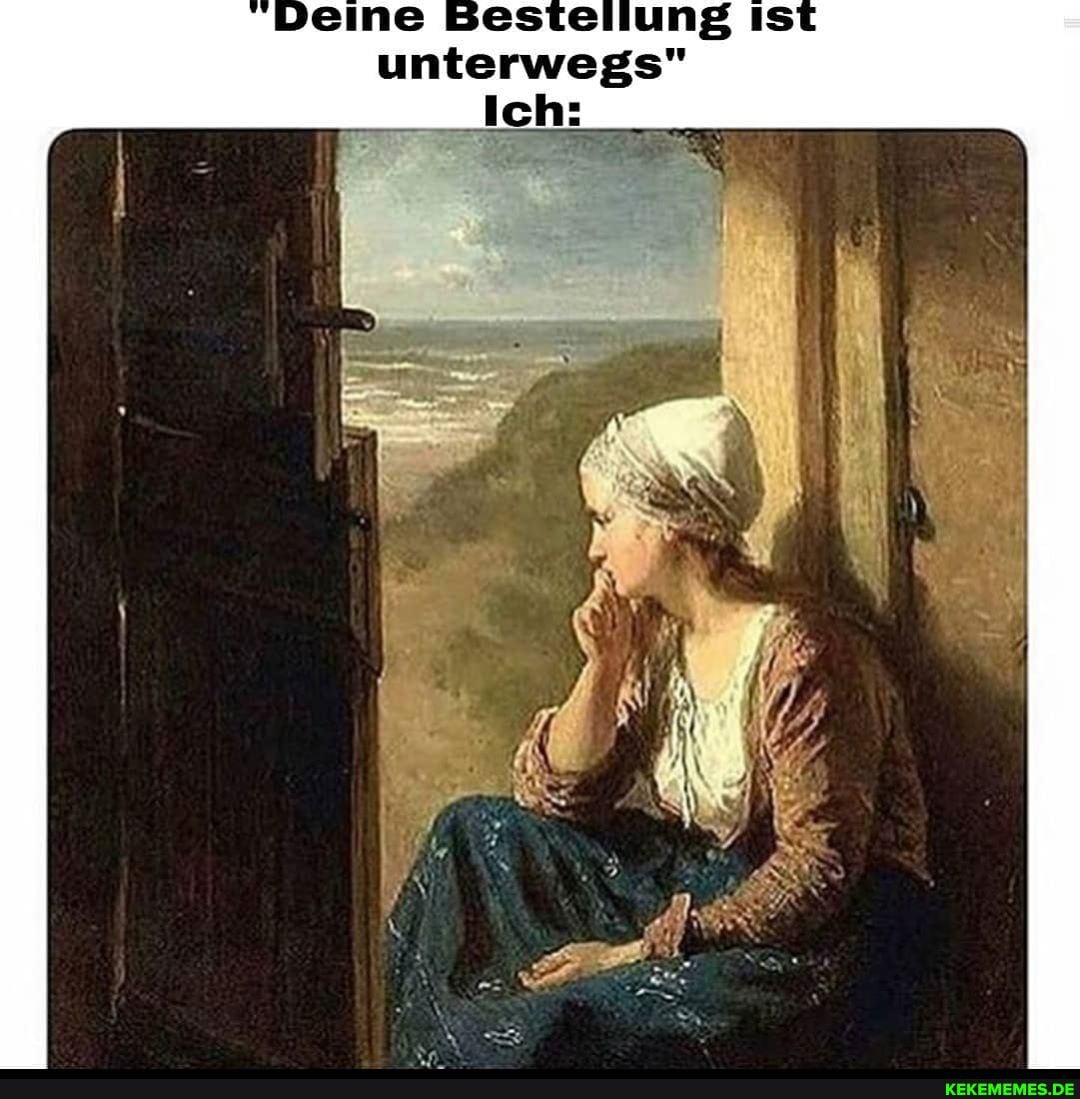 Deine Bestellung Is unterwegs"