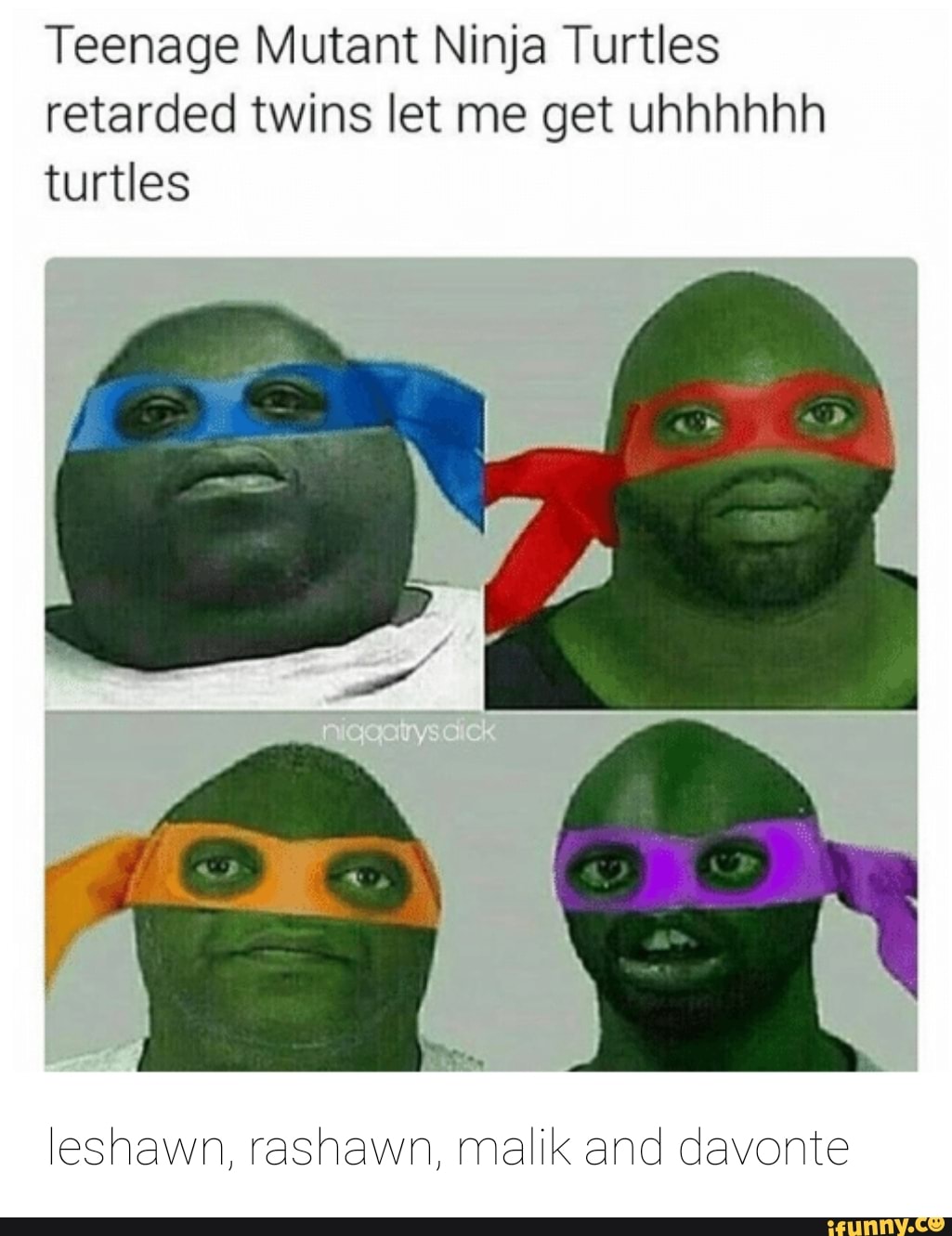 Teenage Mutant Ninja Turtles memes.