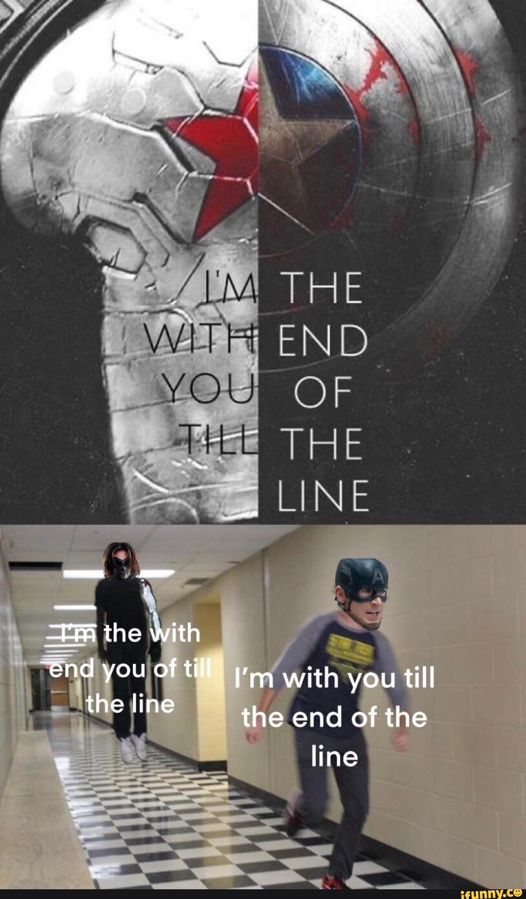 The En You Of The Line The With You Of Till The Line I M With You Till The End Of The Line