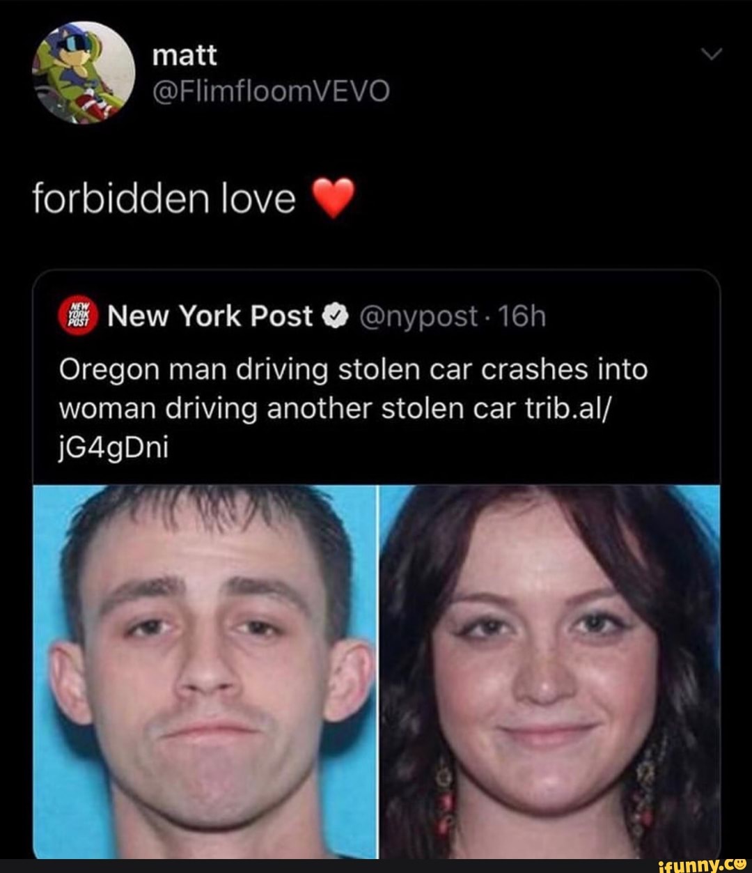 Oregon man driving stolen car crashes into woman driving another stolen ...