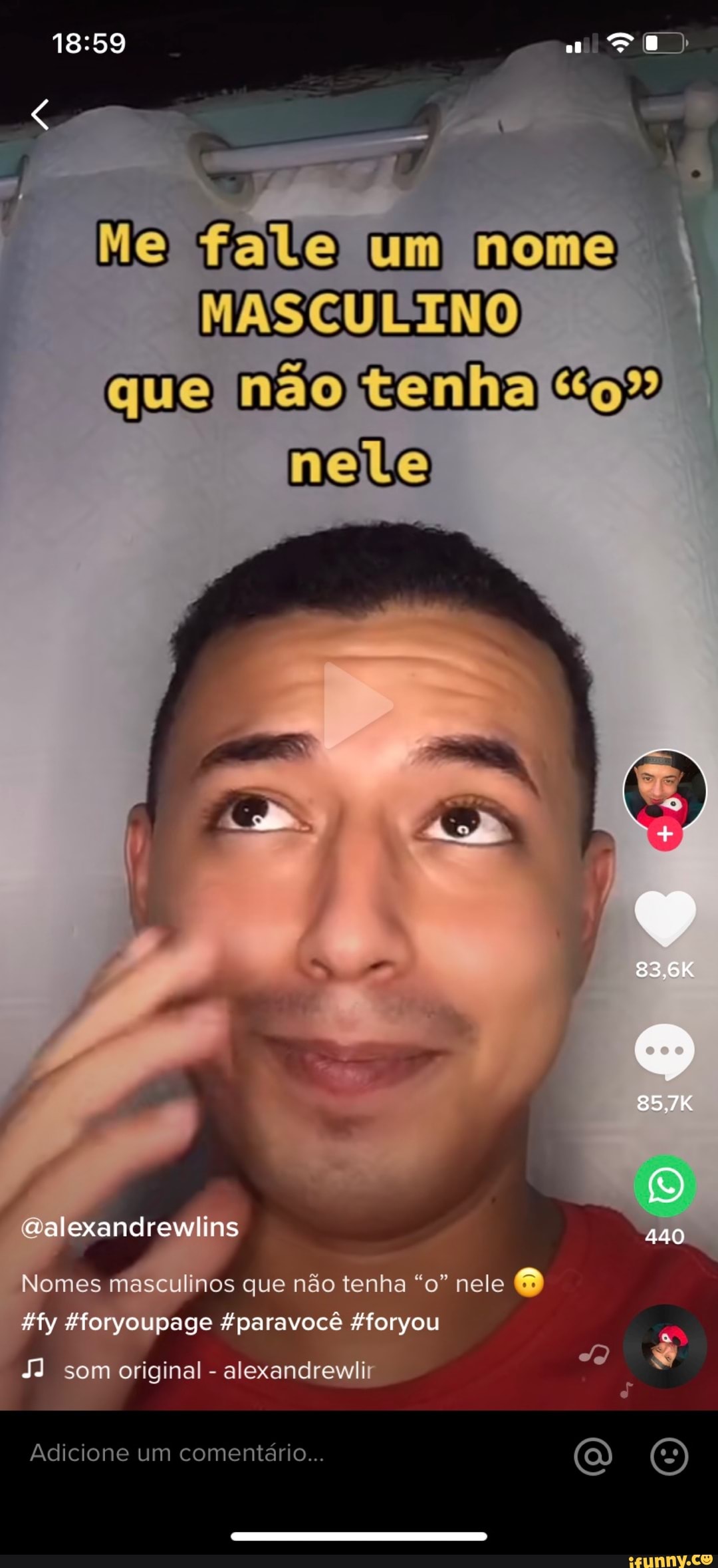 MASGULINO
que não tenha
co
Galexandrewlins
480
Nomes masculinos que não tenha "o" nele
Fioryoupage Fparavocê Fforyou som original - alexandrewilir
Adicione um comentário...
(3)