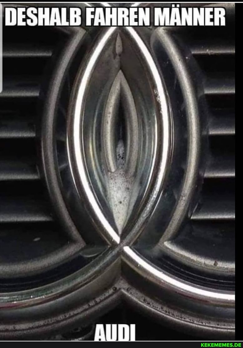 DESHALB FAHREN MÄNNER