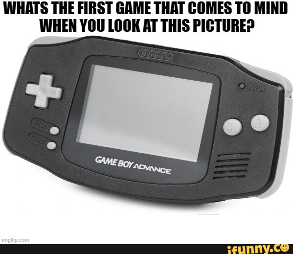 WHATS THE FIRST GAME THAT COMES TO MIND WHEN YOU LOOK AT THIS PICTURE ...