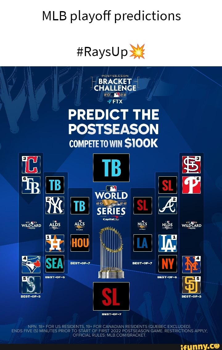 2019 MLB Postseason Bracket Challenge