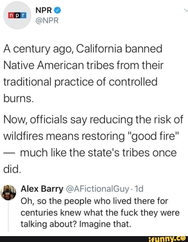 Npr Npr A Century Ago California Banned Native American Tribes From Their Traditional