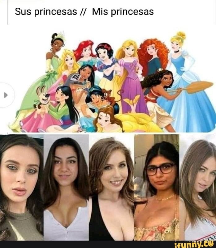 Sus princesas Mis princesas