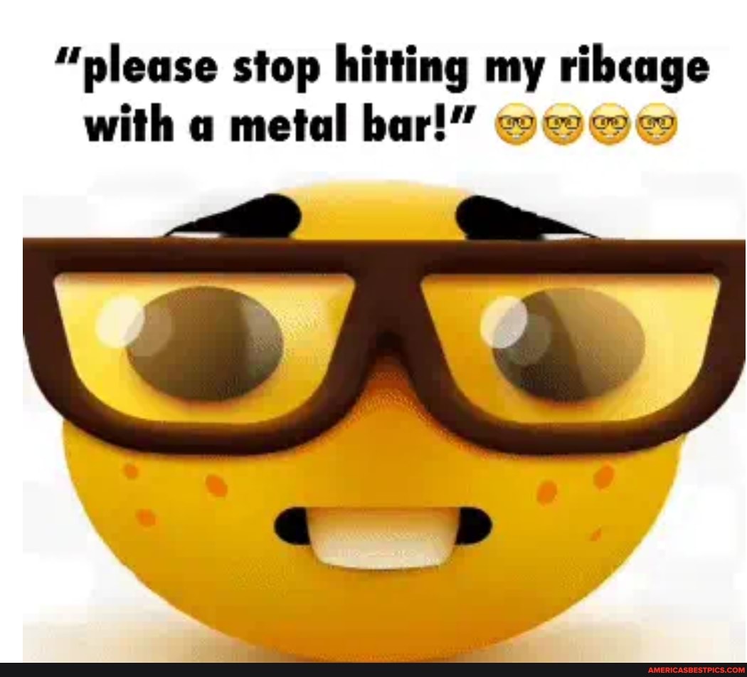 "please stop hitting my ribcage with a metal bar!" America’s best