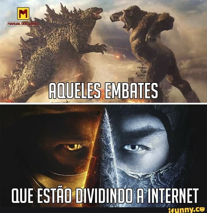 AQUELES EMBATES
QUE ESTÃO DIVIDINDO INTERNET