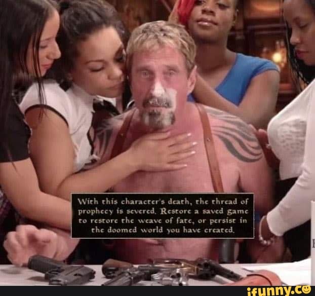 With This Character S Death The Thread Of Prophecy Is Severed Restore A Saved Game To Restore The Weave Of Fate Or Persist In The Doomed World You Have Created With This Character S Death The Thread Of Prophecy Is Severed Restore A Saved Game To Restore The Weave Of Fate Or Persist In The Doomed World You Have Created