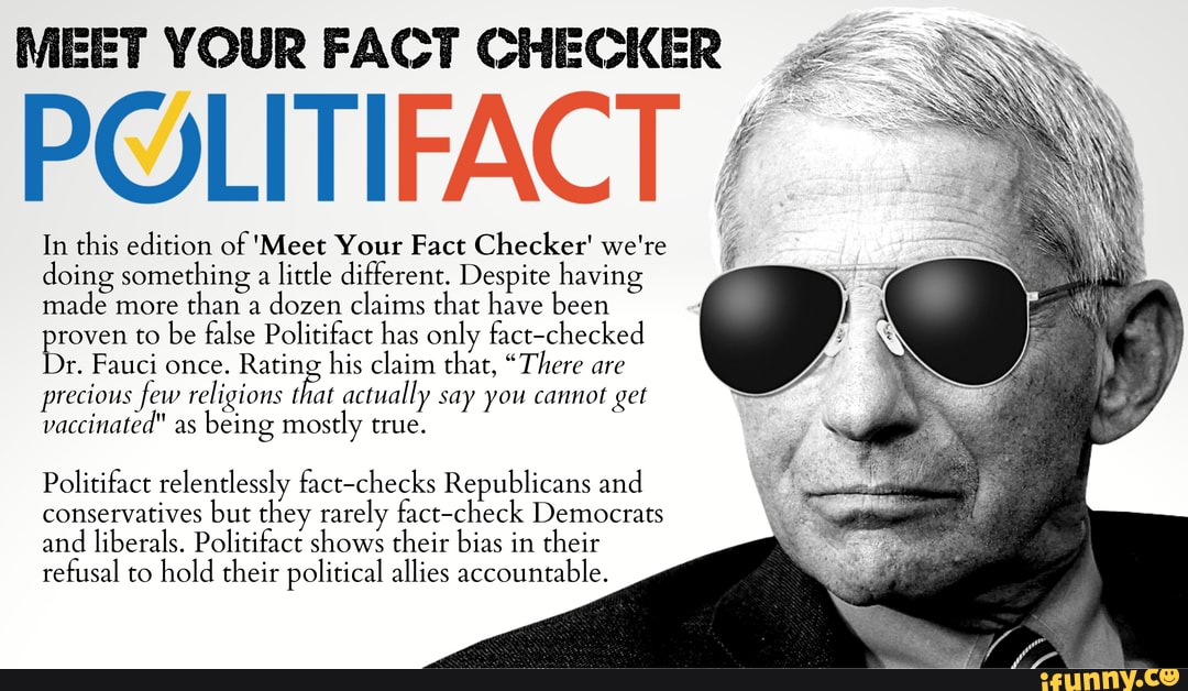 MEET YOUR FACT CHECKER POLITIFACT In This Edition Of 'Meet Your Fact ...