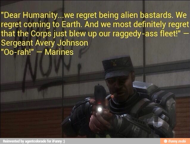 we regret being alien bastards