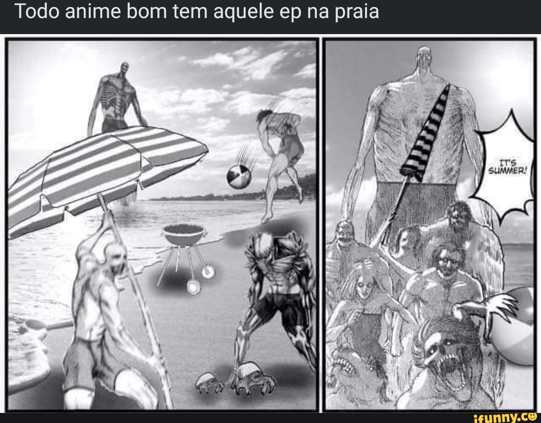 Todo anime bom tem aquele ep na praia