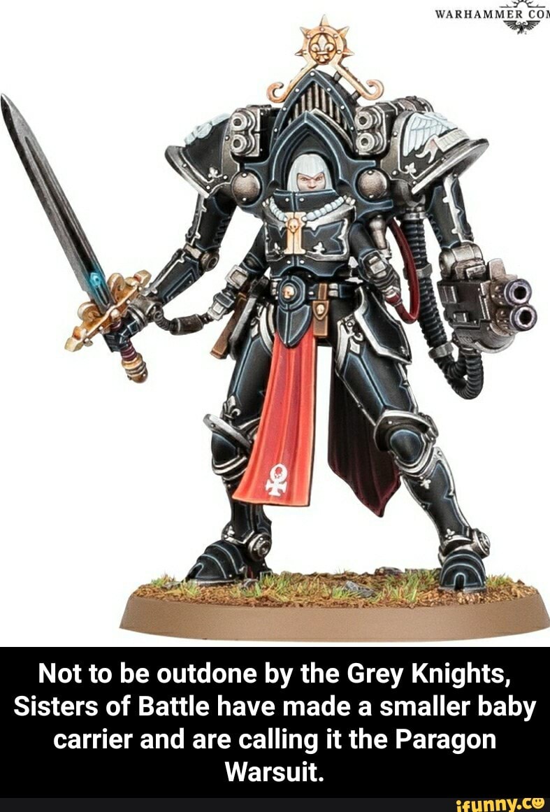grey knights and sisters of battle