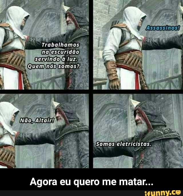 Agora eu quero me matar...