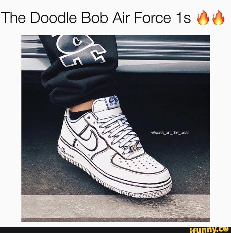 doodlebob air force ones