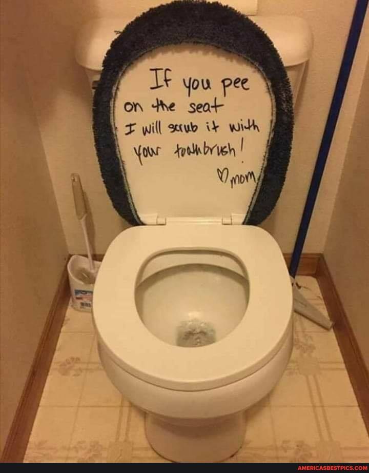 you pee
On Fre seat will
ff