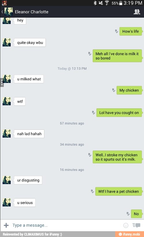ur disgusting
Lol have you cought on