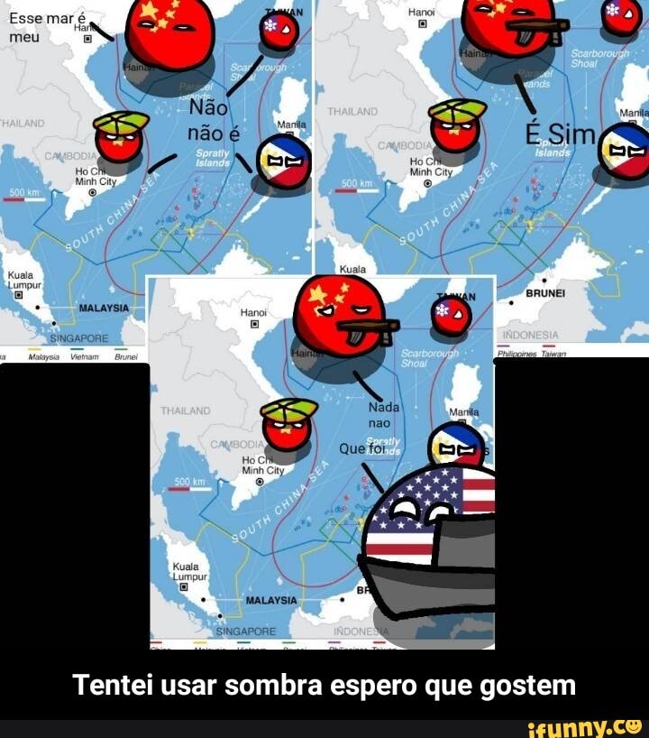Esse maré meu
Kuala
Tentei usar sombra espero que gostem - Tentei usar sombra espero que gostem