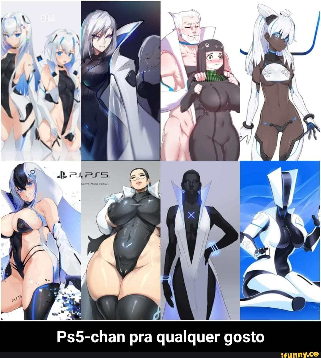 Ps5-chan pra qualquer gosto