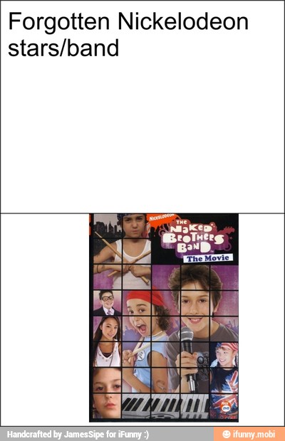 Forgotten Nickelodeon
stars/band