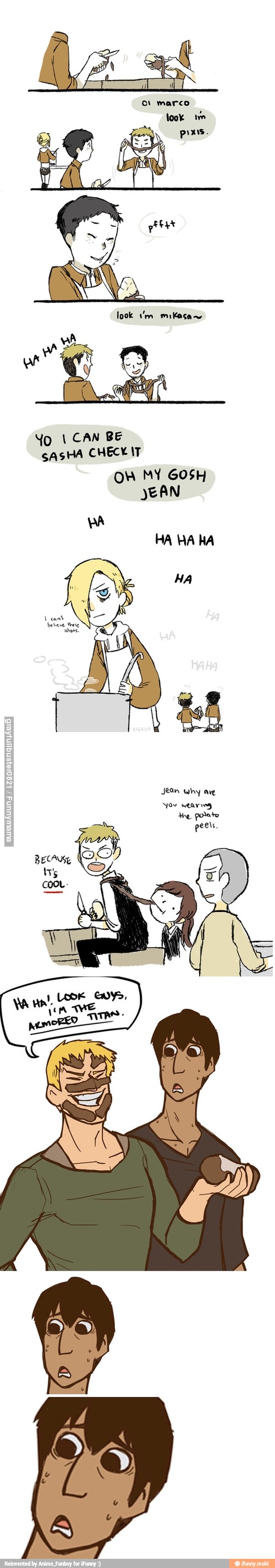 SASHA CHECK IT
OW MY GOSH
JEAN
HA HA HA