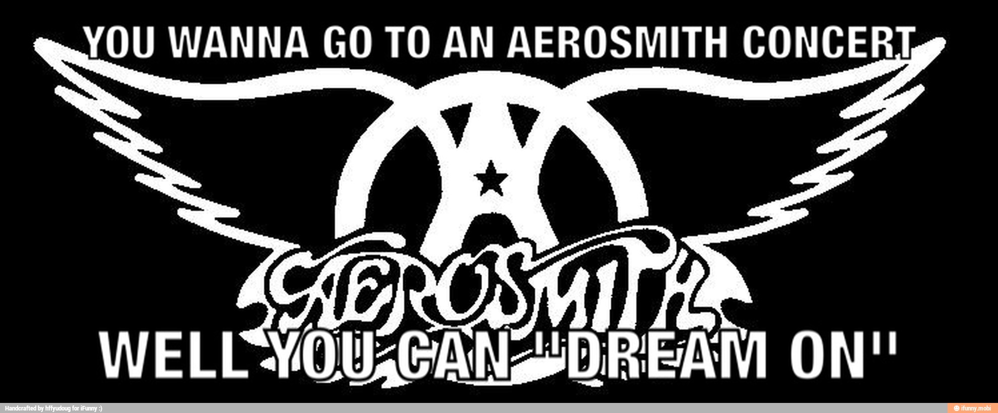 YOU WANNA GO TO AN AEROSMITH CONCERT