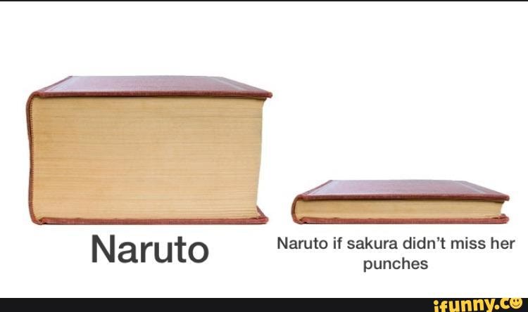 Naruto if sakura didn't miss her punches