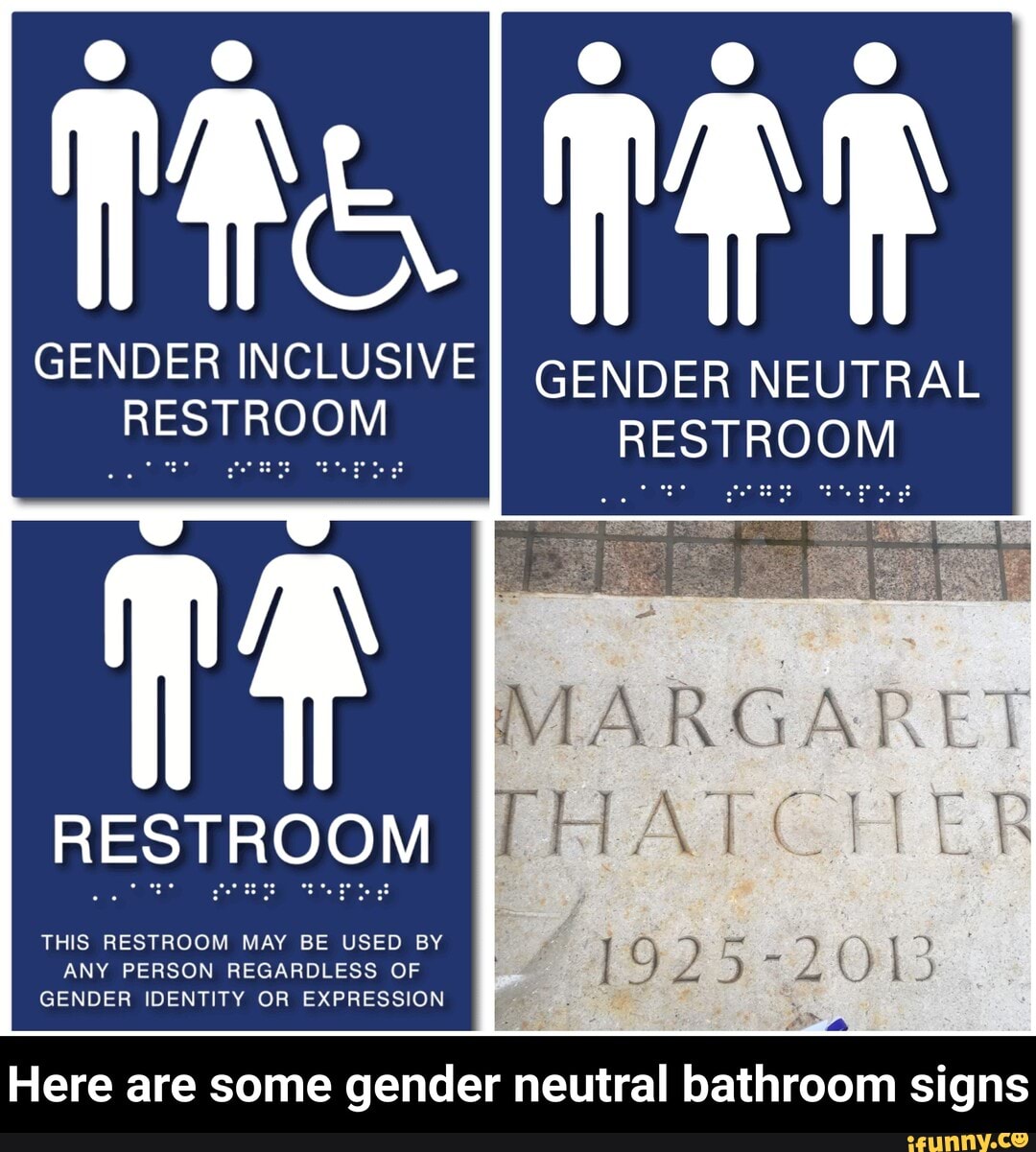 GENDER INCLUSIVE GENDER NEUTRAL RESTROOM RESTROOM MARGARET RESTROOM ...
