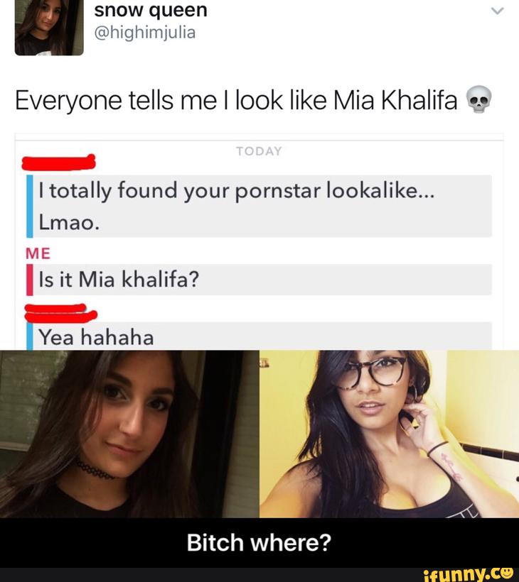 Mia khalifa is a bitch