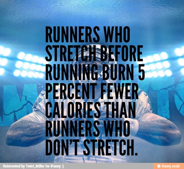 RUNNERS WHO
RUNNING BURN 5
FEWER
acu
CALORIES THAN UX