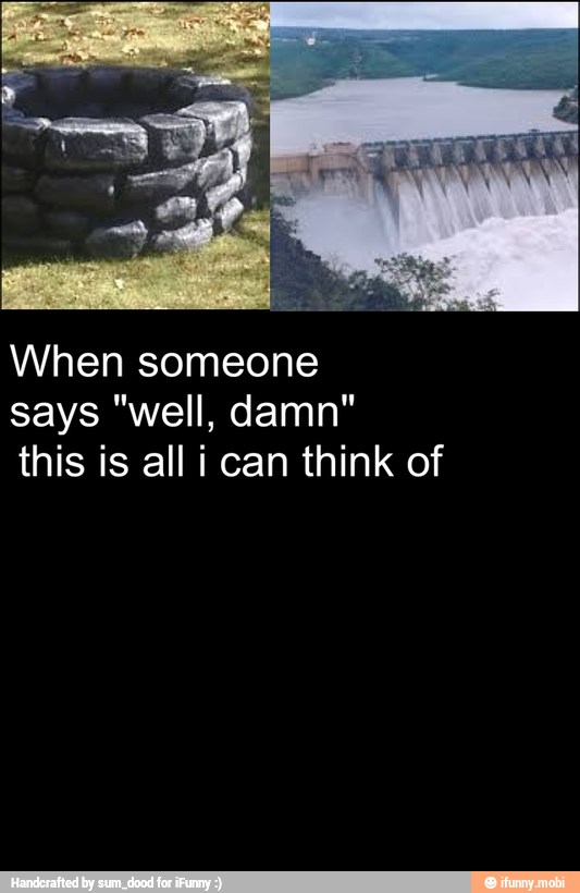 When someone
says "well, damn"
this is all i can think of