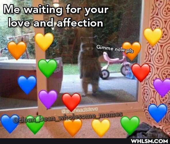 Me waiting for your
love and affection
LL