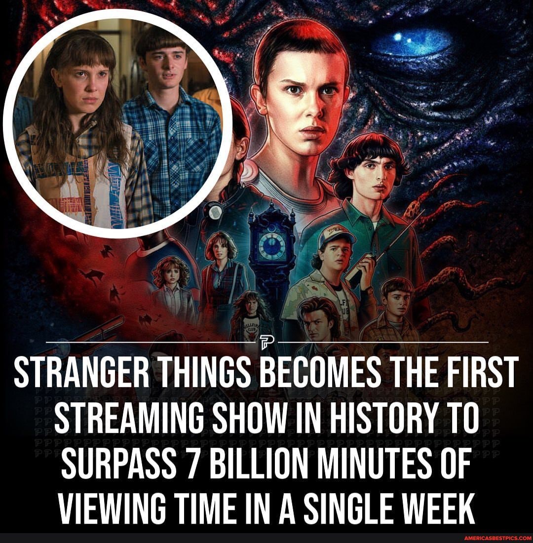 STRANGER THINGS BECOMES THE FIRST STREAMING SHOW IN HISTORY TO SURPASS ...