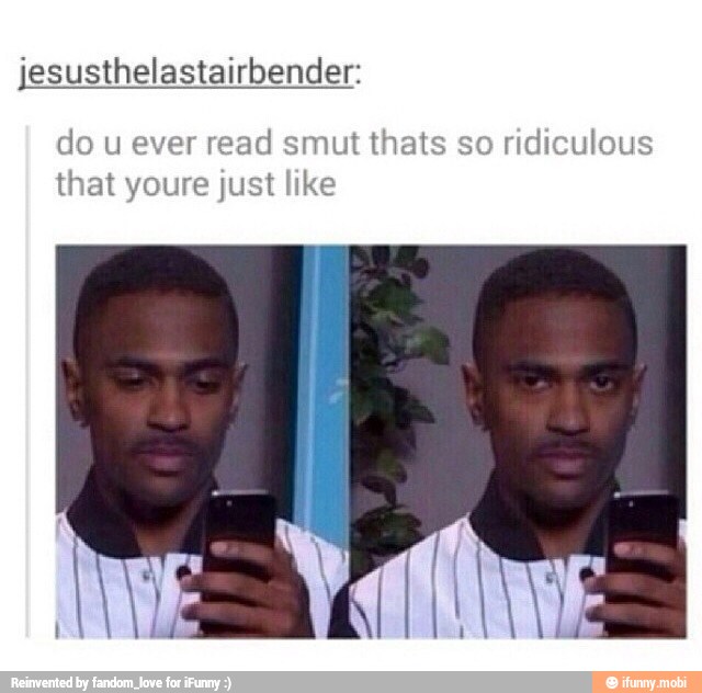 jesusthelastairbender: do u ever read smut thats so ridiculous that youre j...