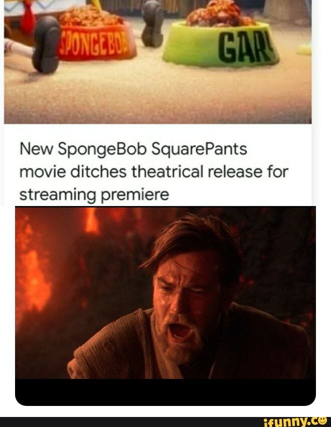 New SpongeBob SquarePants movie ditches theatrical release for streaming premiere