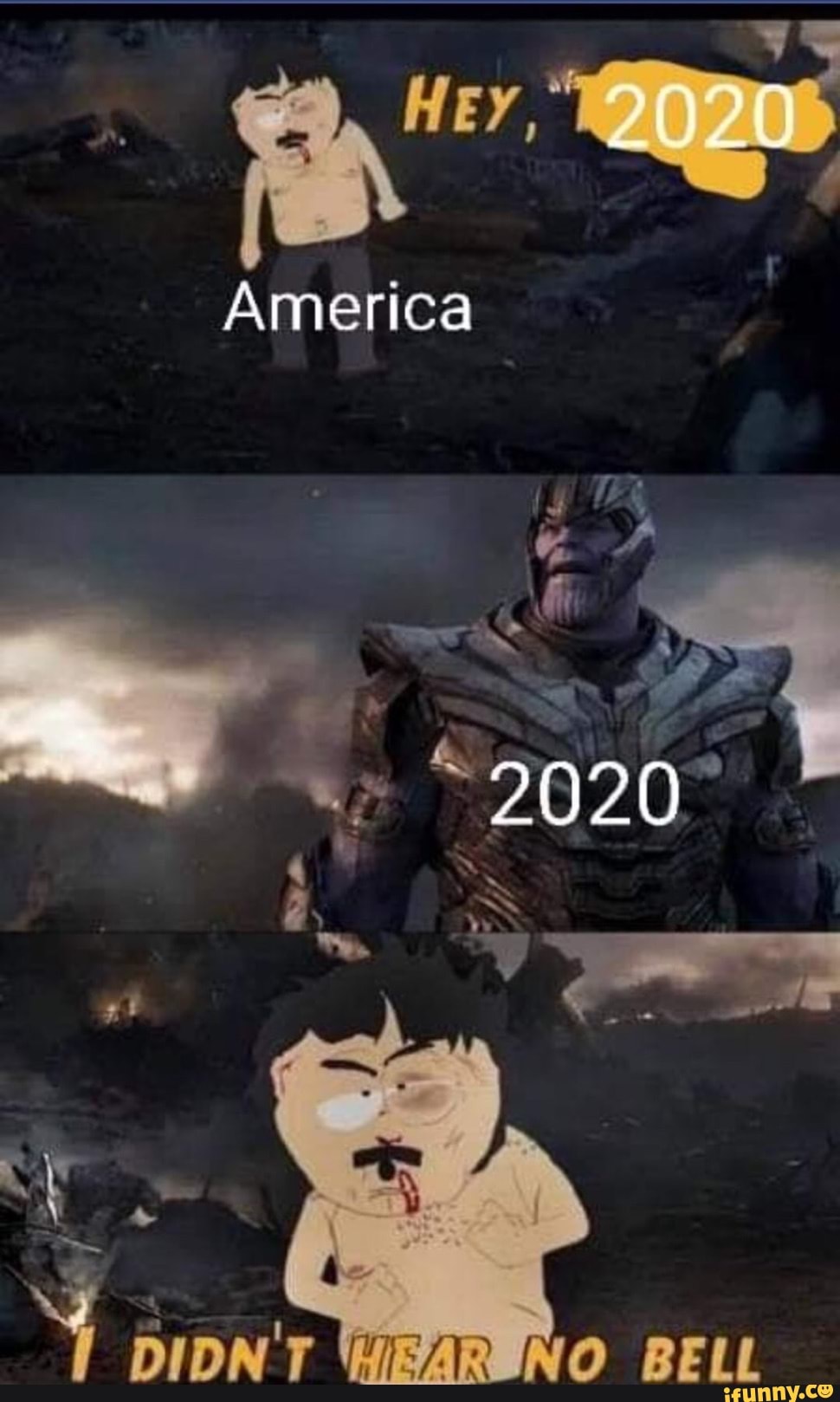 BY,
America
2020
DIDN'T O BELL