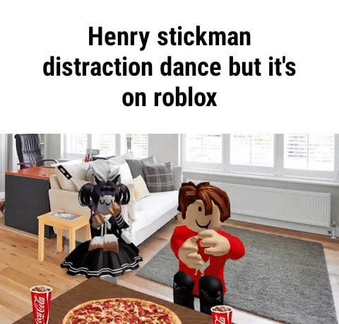 Henry Stickman Distraction Dance But It S On Roblox - roblox distraction dance gif